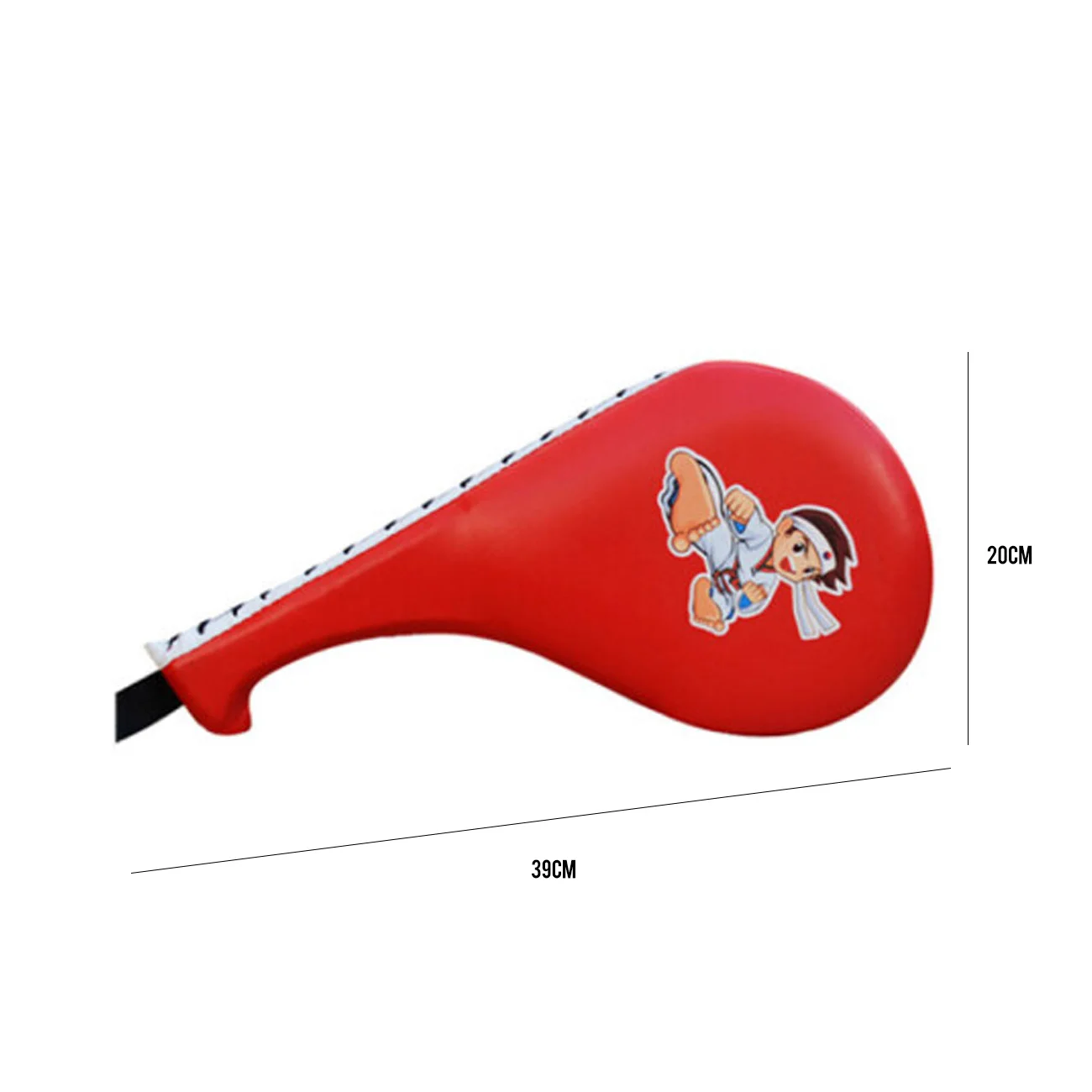 

1 pcs Punching Bag Boxing Pad Sand Bag Fitness Taekwondo Hand Kicking Pad PU Leather Training Gear Muay Thai Foot Target