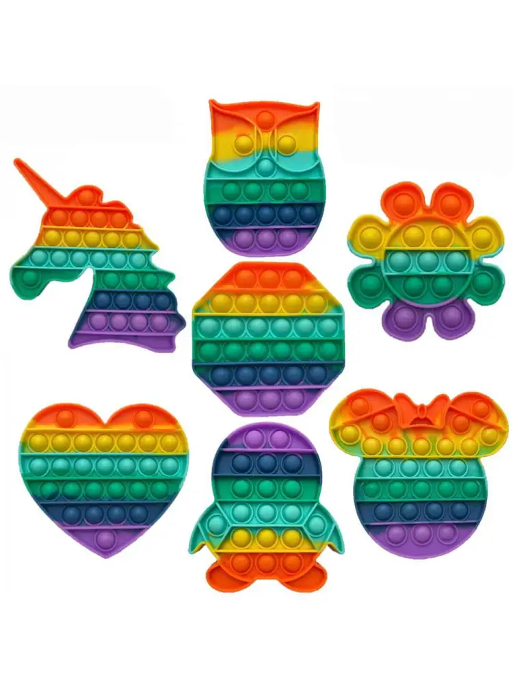 

Fidget Toys Push Bubble Anti Stress Set Strings Relief Adults Children Sensory Squishy Antistress Relief Anti Stress Figet