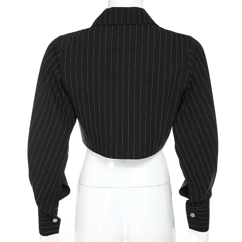 Женский Повседневный костюм в полоску черная футболка Корейском стиле с