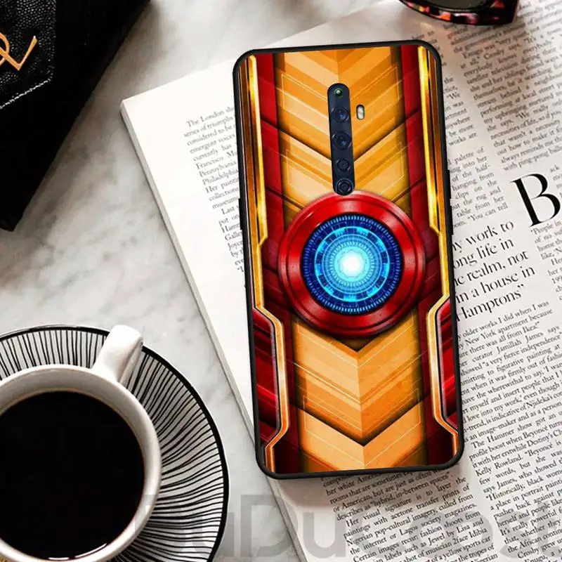 

Alliance hero armor logo Phone Case For Oppo A5 A9 2020 Reno2 z Renoace 3pro Realme5Pro