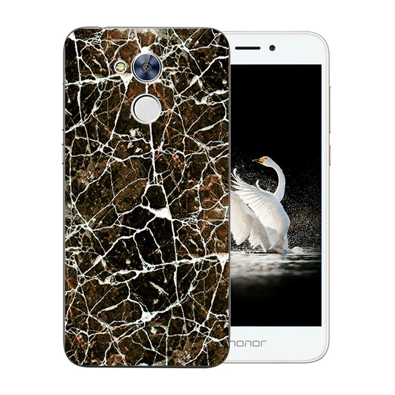 Мягкий силиконовый чехол из ТПУ для huawei Honor 6a 6X 7X 8X 5C 7A Pro 7C 9 телефона Funda Y6 2018 узор