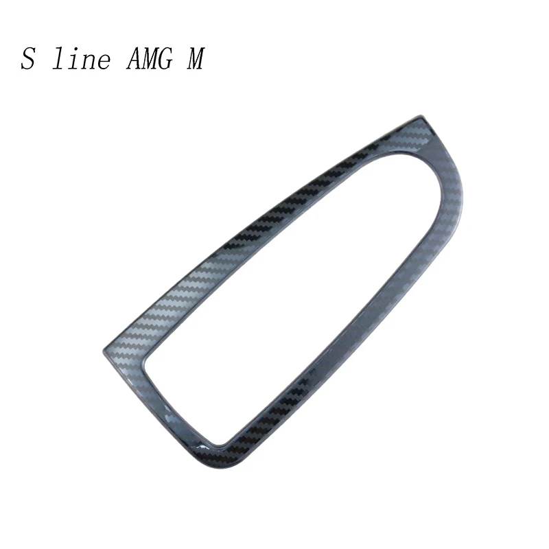 Автомобильный Стайлинг дверные кнопки панели из углеродного волокна авто