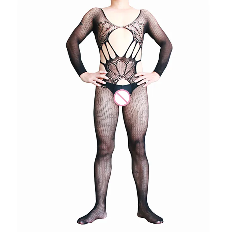 Сексуальное нижнее белье сетчатые черные соблазнительное крутые мужские