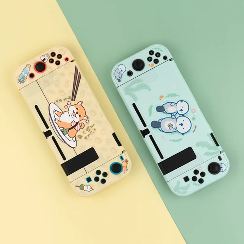 Защитный чехол Sea Otter для Nintendo Switch Жесткая крышка задняя корпус NS Lite