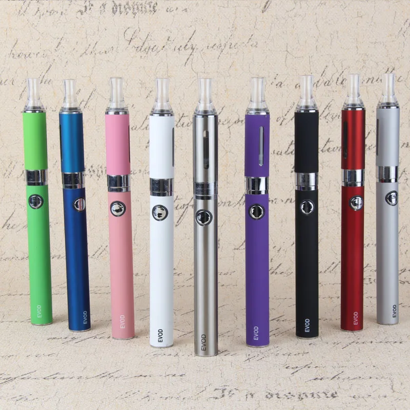 1100mah EVOD электронная сигарета в блистере kit 1 6 ml MT3 Atomizer с батарея ego E Cigarette Kit|Системы