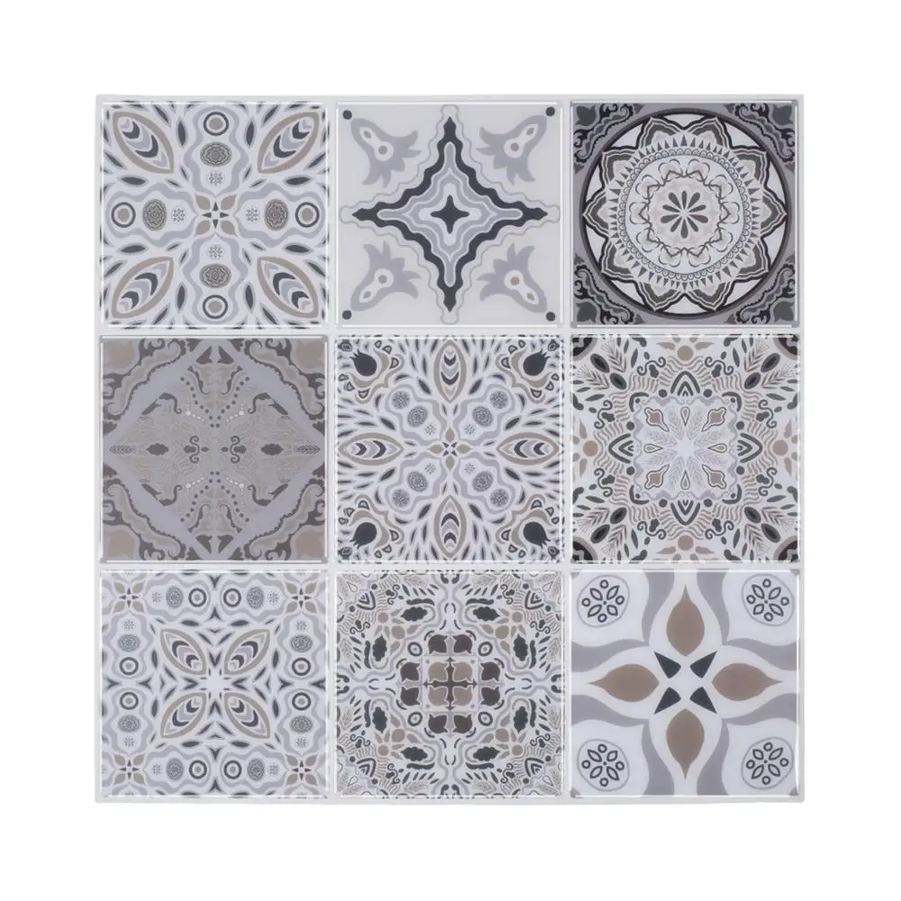 EasyTiles Premium Peel and Stick плитка Talavera Мексиканская 3D мозаичная наклейка Backsplash для декора
