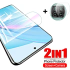 Гидрогелевая пленка 2 в 1 для mi 10t pro, Защитная пленка для экрана xiaomi 10t lite, mi 11, пленка для экрана