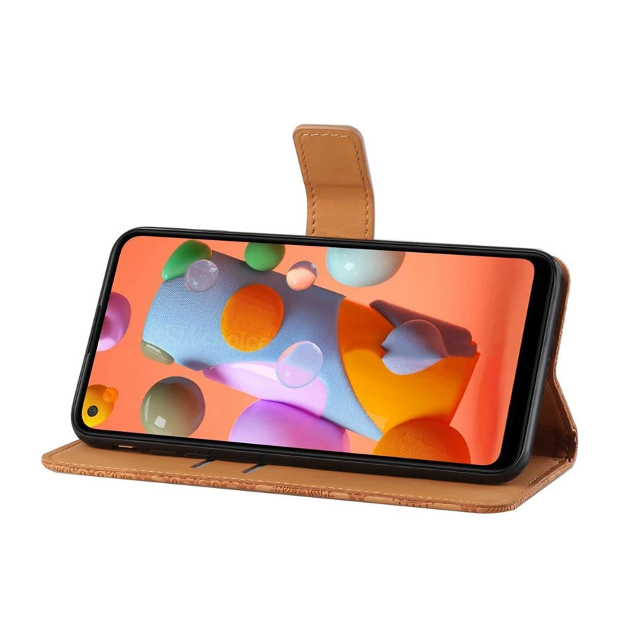 For Samsung Galaxy M11 M 11 Leather Cases on sFor Coque SamsungM11 Galaxym11 SamsungM 11 Flip Case Wallet Phone Cover Fundas