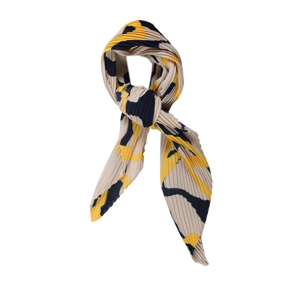 2019 женский шарф с принтом морщинка пузырьковый хлопковый мусульманский хиджаб