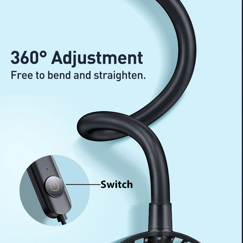 

Baseus Car Air Cooler Fan 12V Air Conditioner 360 Degree Rotation With 1.5M Cable for Front Back Seat Cooling Fan Accessories