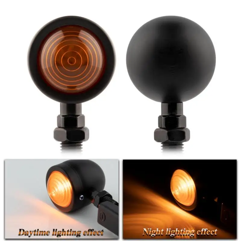 2 шт. мотоциклетный указатель поворота светильник в стиле ретро Bullet Flashers