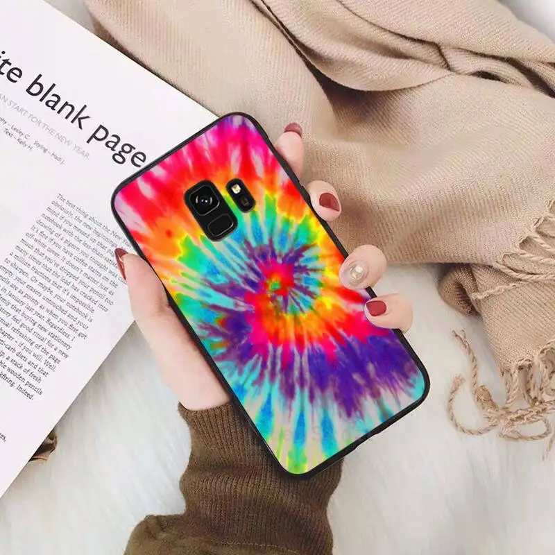 

tie dye Color flash Phone Case For Samsung Galaxy S5 S6 S7 S8 S9 S10 S10e S20 edge plus lite