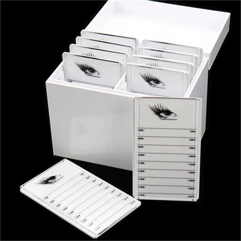 

10-layer eyelid storage box display stand storage box eyelid glue palette eyelid lengthening eyelid Makupup tool