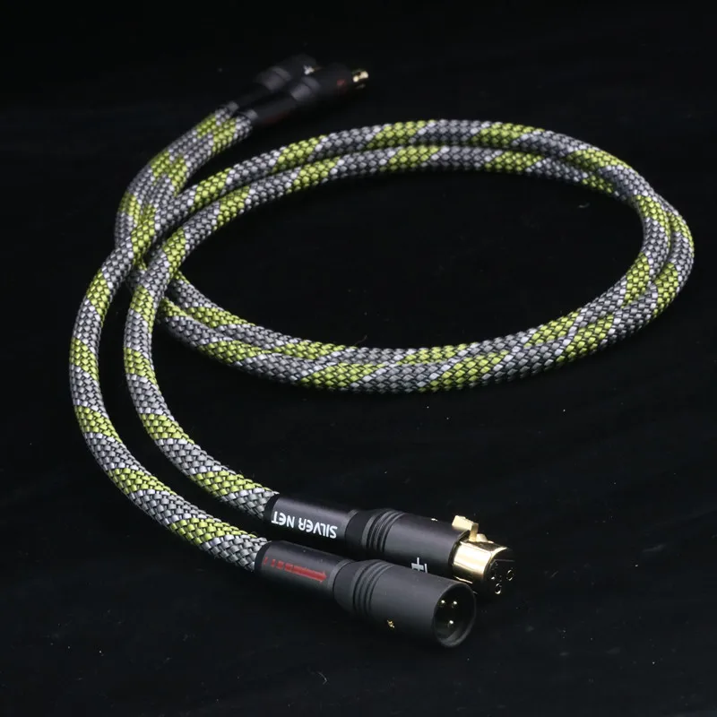 Audiocrast HIFI XLR сбалансированный кабель Hi-end 3 Pin 2 папа к мама аудио 1 м 5 | Электроника