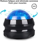 Массажер роликовый ручной с шариками для снятия мышечной боли, устройство для самомассажа шеи, плеч, рук, ног, тела