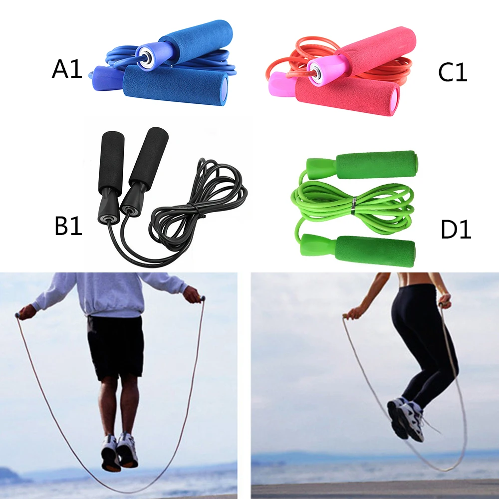 

2.59m Fitness Equipment Adjustable Jump Rope Skipping Rope Tangle-free Ball Bearing Rapid Speed Jump Rope Aerobic Exercise