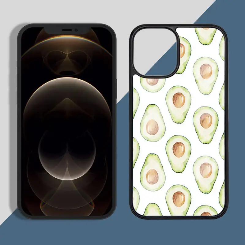 

Fruit Avocado Phone Case PC for iPhone 11 12 pro XS MAX 8 7 6 6S Plus X 5S SE 2020 XR