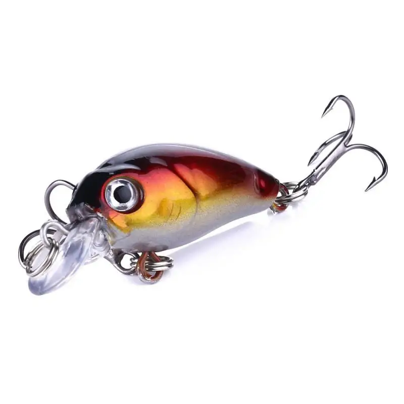 High Quality Fish Bait Floating Fishing Lure 4.5CM 4G Pesca Hooks Wobbler Tackle Artificial Japan Hard | Спорт и развлечения