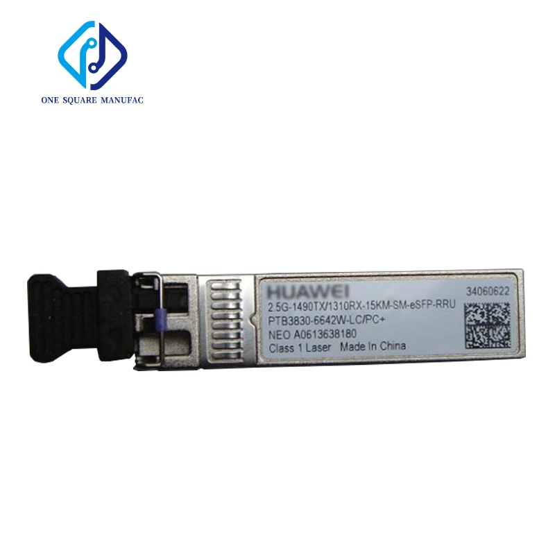 

Оптический волоконный приемопередатчик HW PTB3830-6642W-LC/PC + 2,5G-1490TX/1310RX-15KM-SM-ESFP-RRU