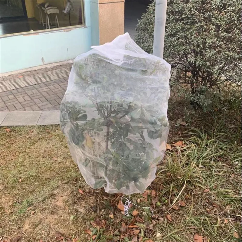 

Garden Vegetable Insect Net Cover Plant Flower Barrier Mesh Bird Insect Pest Prevention Control Mesh Reusable Net Bag