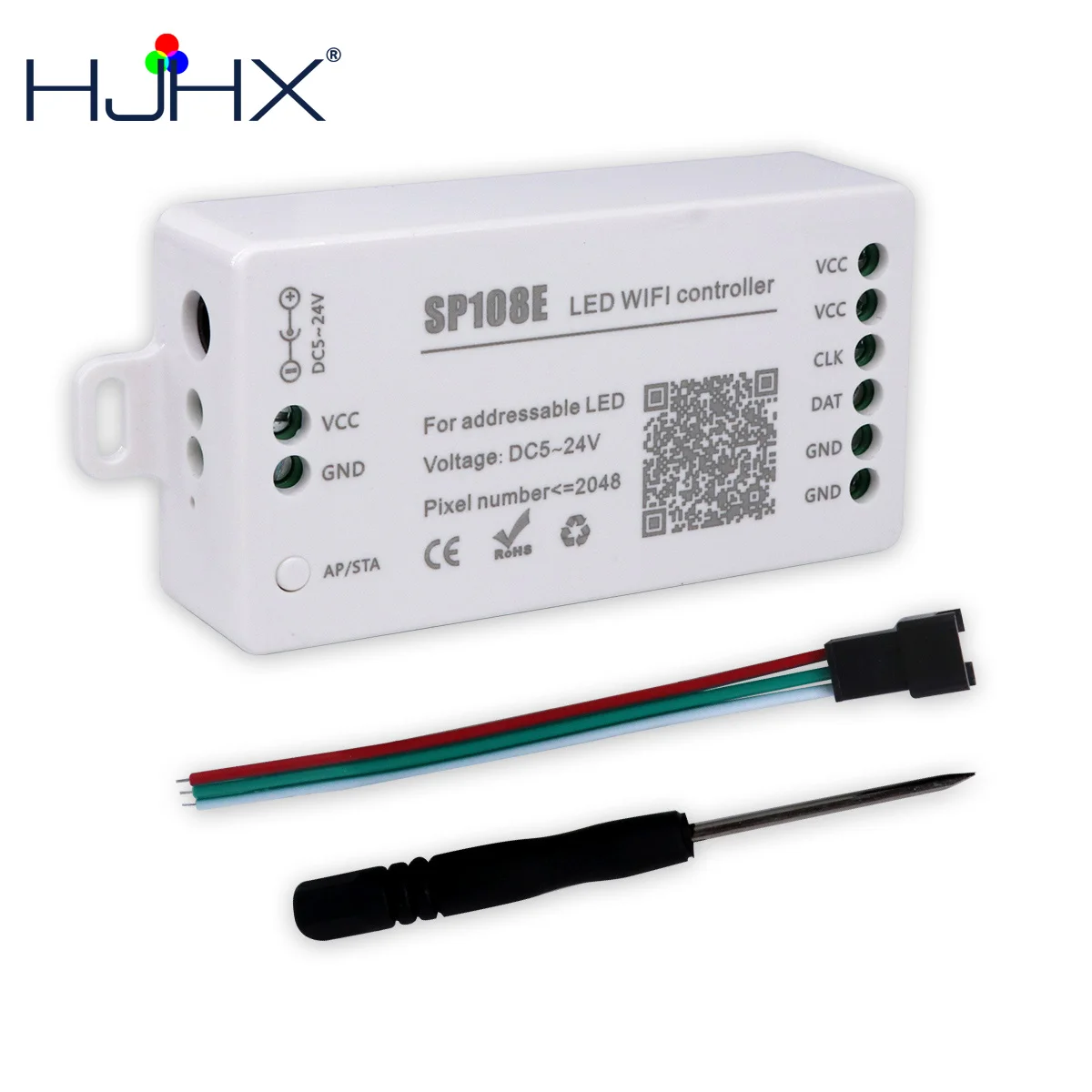 Светодиодный Wi-Fi контроллер SP108E для WS2812B WS2811 WS2813 светодиодная полоса Pixel