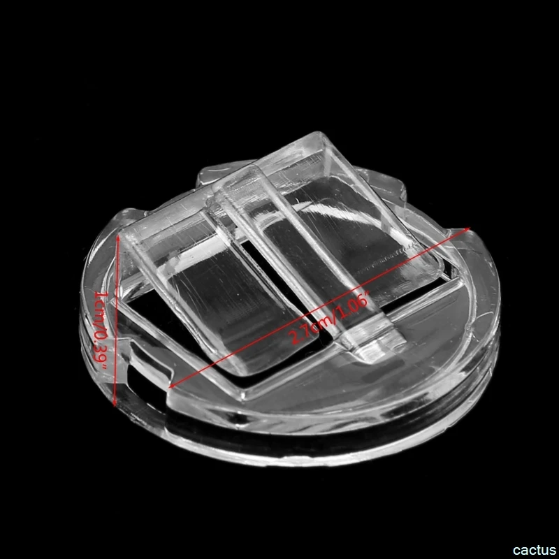 Прозрачная подставка-держатель для кольца на палец пластиковая витрина