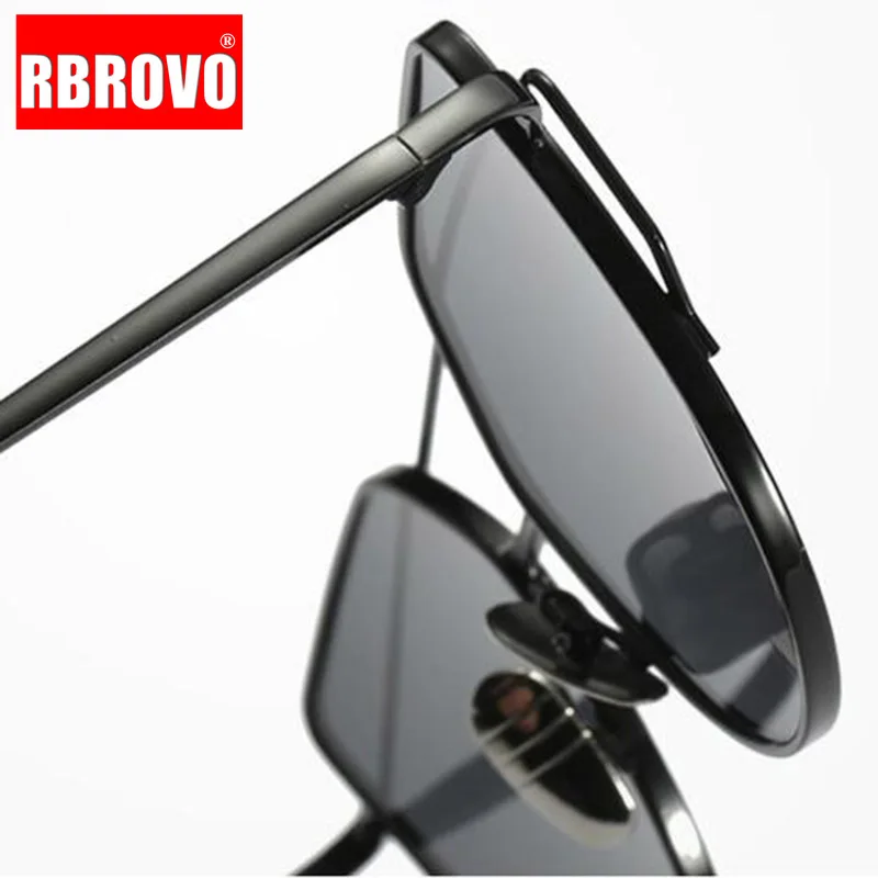RBROVO, классические женские солнцезащитные очки Cateye, винтажные яркие цвета, металлические очки, уличные очки для покупок, UV400