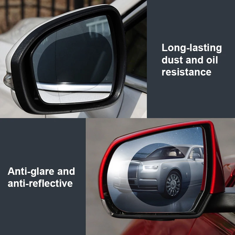 Car Rear Mirror Protective Film Window Anti Fog For Toyota RAV4 Land Cruiser Camry Highlander Prado Prius Yaris Corolla Vitz | Автомобили