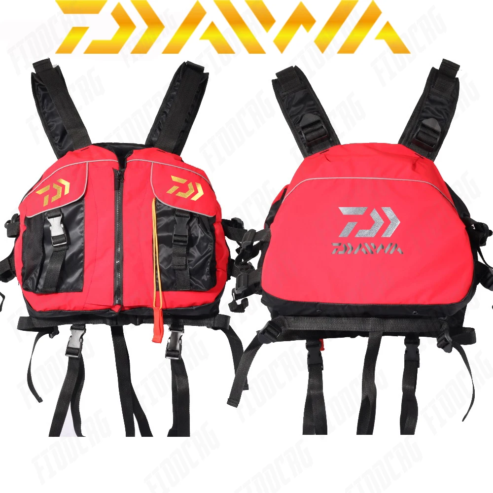 

Daiwa Unisex Polyester Life Jacket Swimming Life Vest Fishing Vest Outdoor Sport Safety Life Jacket Drifting Boating Kayak