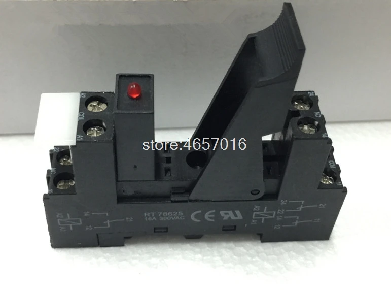 5 шт./лот Розетка Реле RT78625 с индикатором для G2R 2 1 E HF115|Реле| |