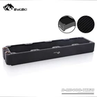 Медный компьютерный радиатор Bykski диаметром 60 мм и толщиной 480 мм для вентилятора 4*12 см