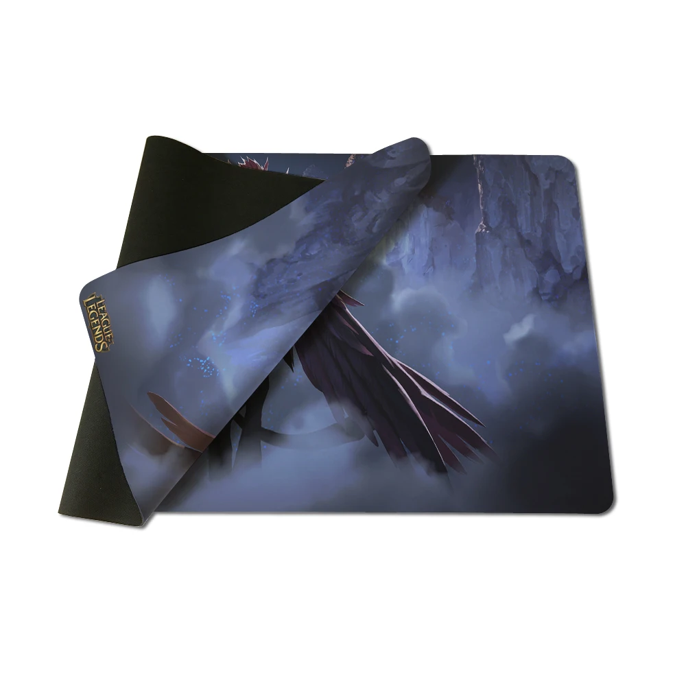 Large Size mouse pad Plain Extended Water-resistant Anti-slip Natural Rubber Gaming mousepad Desk M Rakan and Xayah Hero |