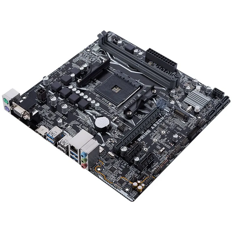 ASUS PRIME A320M-K A320M AMD A320 DDR4 3200MHz 32 ГБ/сек. M.2 HDMI SATA 6 USB 3 0 может поддерживать R3 R5 R7