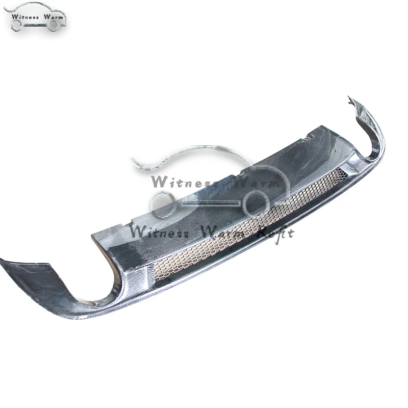 Подходит для Audi A6 C6 Sline style 2009 2010 2011 задний бампер диффузор бамперы для губ защита FRP из углеродного волокна стандартный бампер