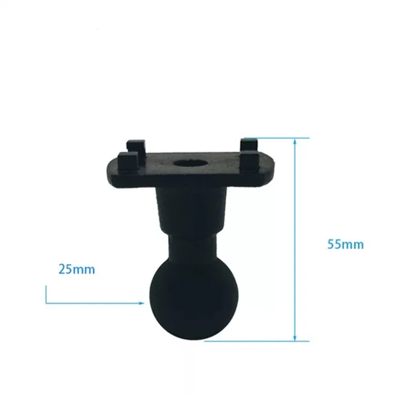 1pcs 4 Hole Claws AMPS Adapter Plate Rubber Ball Head Mount Bracket for Arkon Robust Mount Series Ram Mounts for Gopro Garmin GPS DVR - Цвет: 1pcs