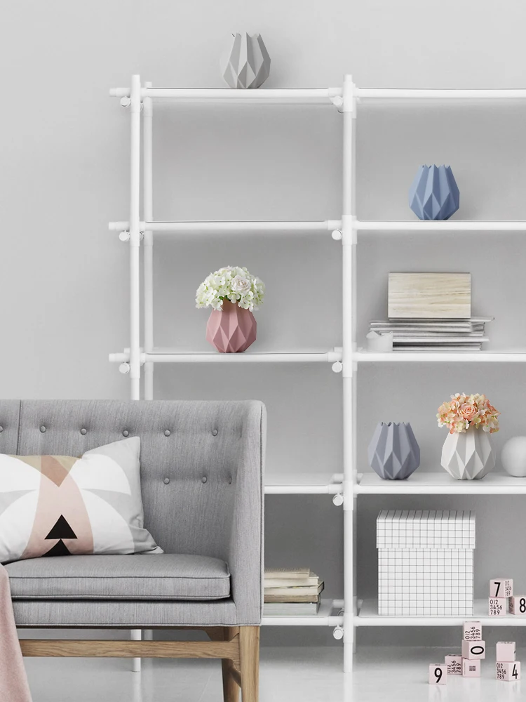 Скандинавский дизайн оригами керамическая ваза Скандинавское украшение