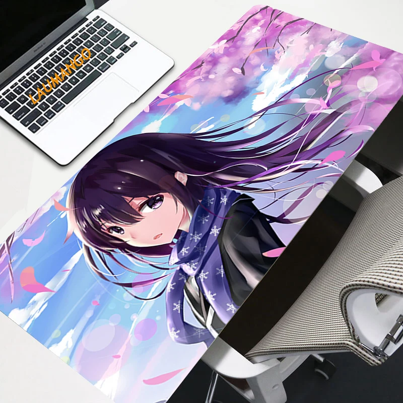 

My Teen Romantic Comedy SNAFU Mouse Pad Computer Laptop Keyboard Large Mousepad Keyboards Gamers Decoracion Desk Mat For CSGO