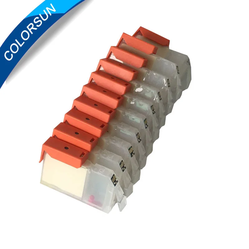 Картридж для принтера Canon PGI 72 10 цветов многоразовый с чипами|cartridge for canon|cartridge