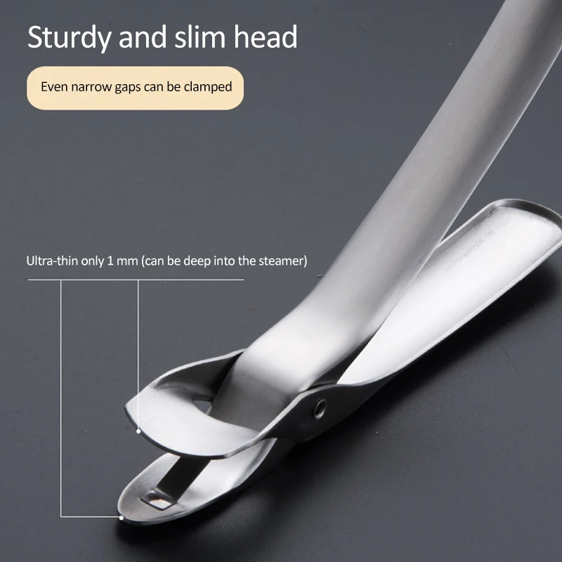 

Новинка 304 держатель для сковородок и пиццы из нержавеющей стали зажим для чаши и посуды зажим для кастрюли и горячей тарелки щипцы для ретр...