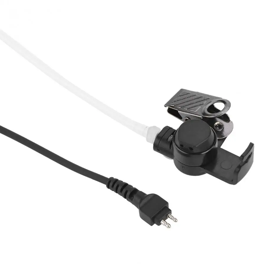Walkie Talkie 2 Wire Surveillance Kit Earpiece With Acoustic Tube Earphone For Baofeng KENWOOD Radio