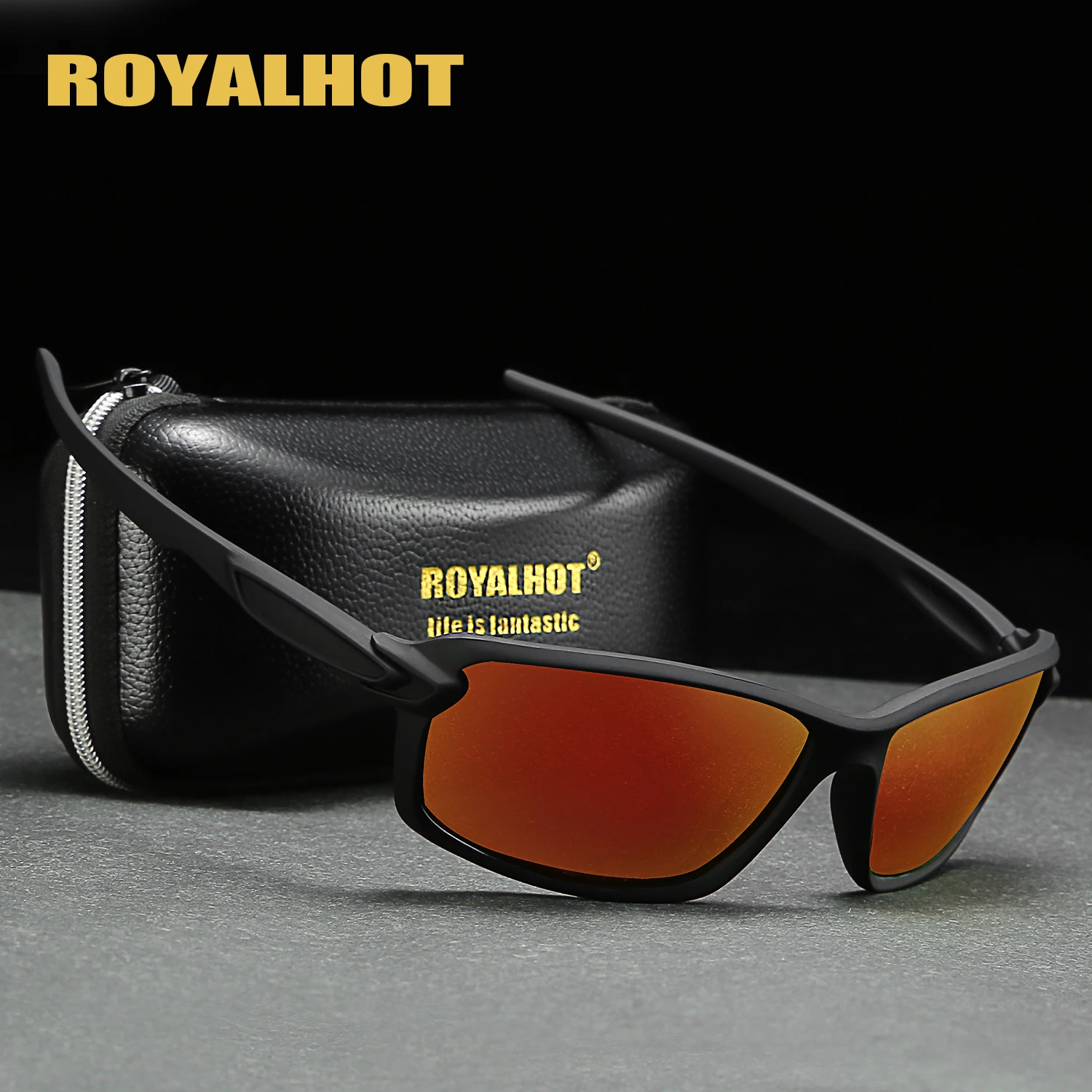 

Солнцезащитные очки RoyalHot, мужские, женские, мужские, поляризационные, матовые, винтажные, затемненные, SPT082