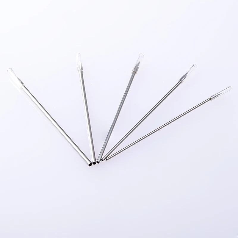 

5-25pcs Disposable Sterile Body Piercing Needles Medical Tattoo Needle for Navel Nipple Lip Navel Ring Kit Surgical Steel Tool