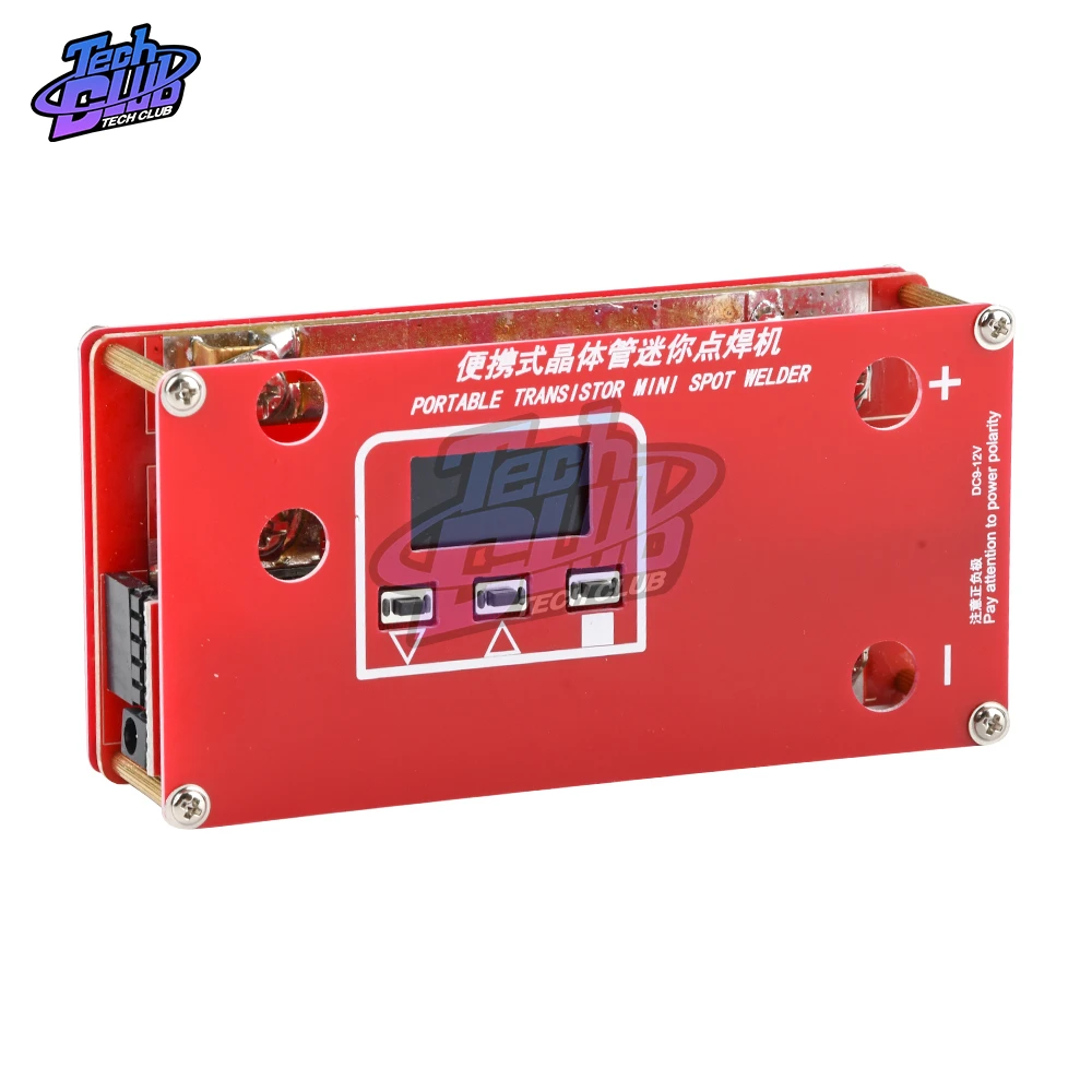 Портативный Аппарат точечной сварки 12 В постоянного тока транзистор с ЖК