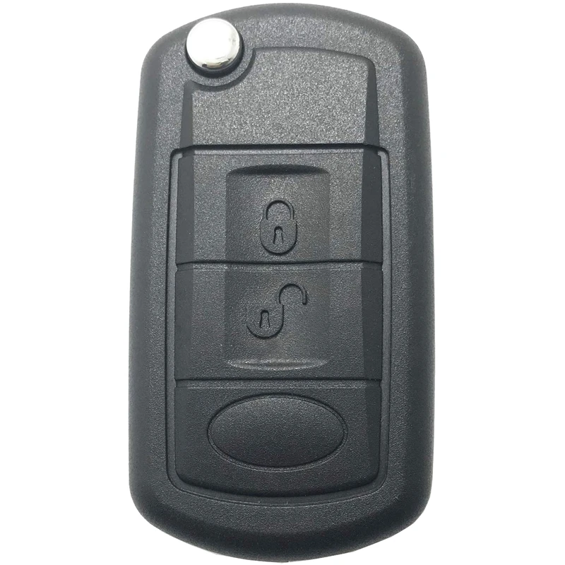 3 Buttons Uncut Blank Smart Flip Folding Remote Key Fob Case Shell Fits for Land Rover Range Sport LR3 Discovery | Автомобили и