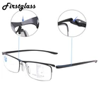 Многофокальные очки для чтения для мужчин и женщин, прогрессивные бифокальные, с Anti Blue Ray металлической полуоправой, при пресбиопии, Tr90, Gafas 1,0 1,5
