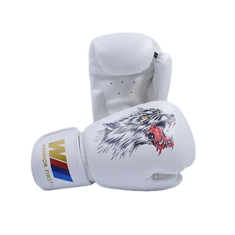 

Striped Foam Boxing Gloves Adults Gym Wraps Fighting Mitts Boxing Gloves Karate Training Boxeo Boxing Accessories BY50QJ