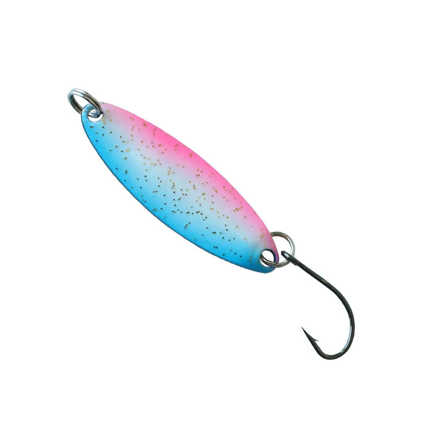 Новые рыболовные приманки 39 мм 4 5 г 6 шт./лот приманка ложка для ловли форели