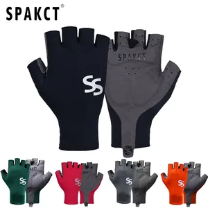 SPAKCT Bicycle Gloves Bike Motorcycle Cycling Mtb Fitness Fingerless Half Finger Summer Men's Gym Tr