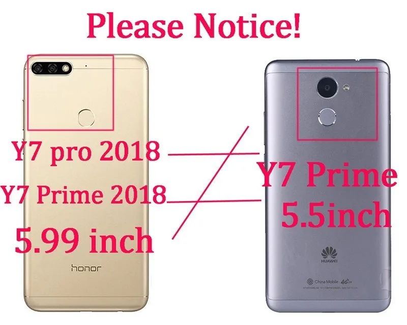 Christmas Hat Fluffy Case For Huawei Honor 7C AUM-L41 5.7&quot Lovely Silicone Phone Cases On 7 A C 7A Pro Y7 Prime 2018 Cover Coque |