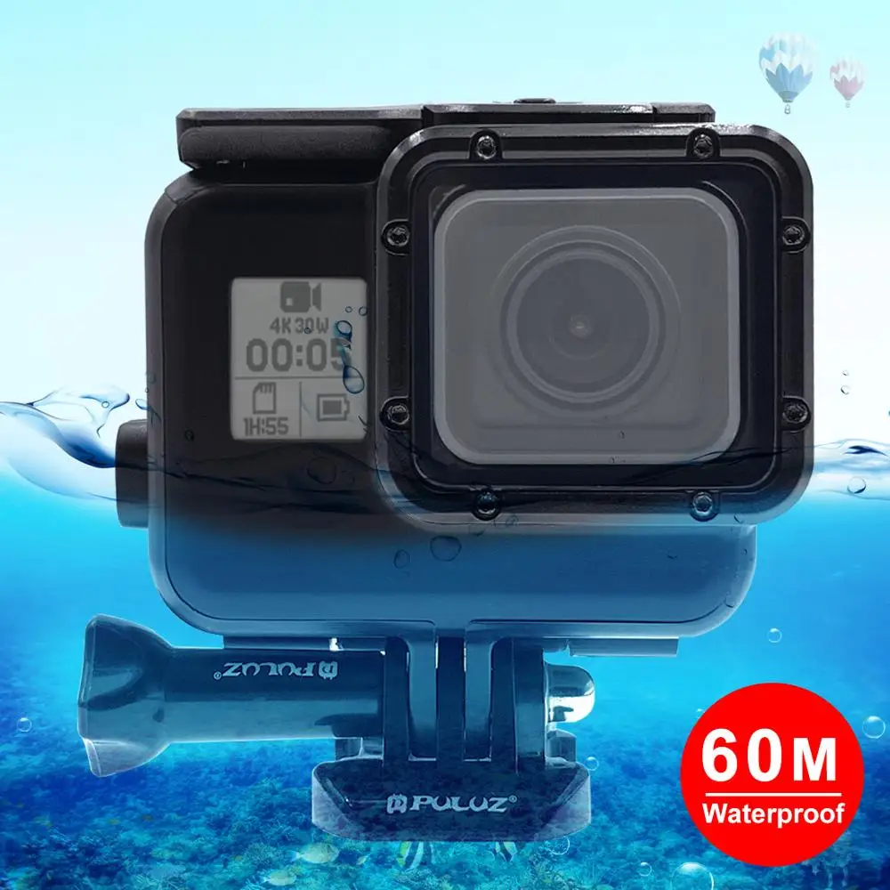 Водонепроницаемый защитный чехол PULUZ 60 м для дайвинга GoPro HERO (2018)/HERO7 Black/6/5 базовое